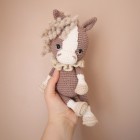 Kit Crochet Galopin, le cheval – Coffret Complet, Patron PDF