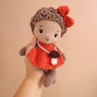 Patron ours au crochet PDF – Doudou bébé, niveau débutant