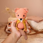 Patron renard au crochet PDF – amigurumi facile
