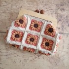 Kit Crochet Sac Clutch Suzanne Granny Automne