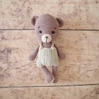 Kit Crochet Coton mon petit lapin – Coffret Complet, Patron PDF