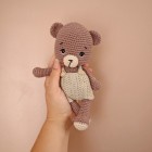 Kit Crochet Coton mon petit lapin – Coffret Complet, Patron PDF